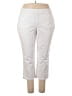 JM Collection Solid Gray Casual Pants Size 18W - photo 1