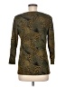 JM Collection Gold 3/4 Sleeve Top Size M - photo 2