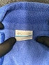 Columbia 100% Polyester Solid Blue Fleece Jacket Size 14 - 16 - photo 3
