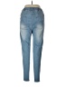 Shein Curve Stripes Blue Jeans Size 0X - photo 2