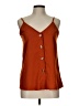 Unbranded Orange Sleeveless Blouse Size L (estimated) - photo 1