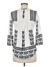 Daniel Rainn Gray 3/4 Sleeve Blouse Size M - photo 2
