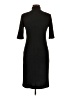 Peach Black Casual Dress Size L - photo 2