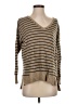 Joie Stripes Tan Pullover Sweater Size S - photo 1