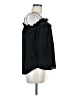 Fortune + Ivy 100% Polyester Black 3/4 Sleeve Blouse Size M - photo 4
