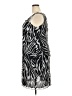 Studio 1 100% Polyester Graphic Silver Casual Dress Size 18 (petite) - photo 5