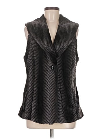 Alfani Faux Fur Vest (view 1)