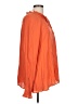 wonderly 100% Rayon Orange Long Sleeve Blouse Size L - photo 4