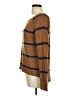 Miracle 100% Cotton Stripes Brown Pullover Sweater Size M - photo 5