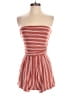 Assorted Brands Stripes Red Romper Size S - photo 1