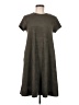 J. McLaughlin Solid Gray Casual Dress Size M - photo 1
