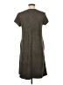 J. McLaughlin Solid Gray Casual Dress Size M - photo 2