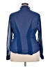 Worthington 100% Polyester Blue Long Sleeve Blouse Size 2X - photo 2