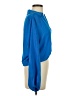 Intempo 100% Polyester Blue 3/4 Sleeve Blouse Size S - photo 4