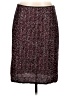 Etcetera 100% Polyester Tweed Burgundy Formal Skirt Size 10 - photo 1