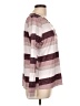 Shein Burgundy Long Sleeve Blouse Size L - photo 4