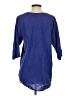 Assorted Brands Blue 3/4 Sleeve Blouse Size S - photo 2
