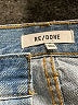 RE/DONE 100% Cotton Blue Denim Shorts Size 27 waist - photo 3