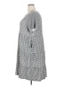 Unbranded Checkered-gingham Gray Casual Dress Size XXL (estimated) - photo 5