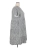 Unbranded Checkered-gingham Gray Casual Dress Size XXL (estimated) - photo 4
