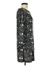 Worthington Graphic Black Casual Dress Size L - photo 4