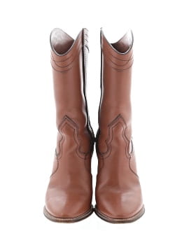 Saint Laurent Leather kate Boots (view 2)