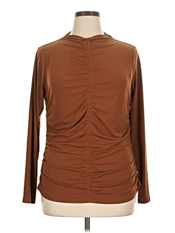 Calvin Klein Long Sleeve Blouse (view 1)