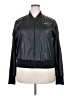 Nike 100% Polyester Black Track Jacket Size XXL - photo 1