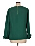 Sail to Sable 100% Polyester Green Long Sleeve Blouse Size L - photo 2