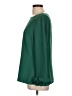 Sail to Sable 100% Polyester Green Long Sleeve Blouse Size L - photo 5