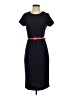 Tacera Solid Black Casual Dress Size S - photo 1