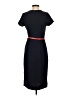 Tacera Solid Black Casual Dress Size S - photo 2
