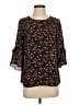 DR2 Black 3/4 Sleeve Blouse Size XS (petite) - photo 1