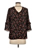 DR2 Black 3/4 Sleeve Blouse Size XS (petite) - photo 2