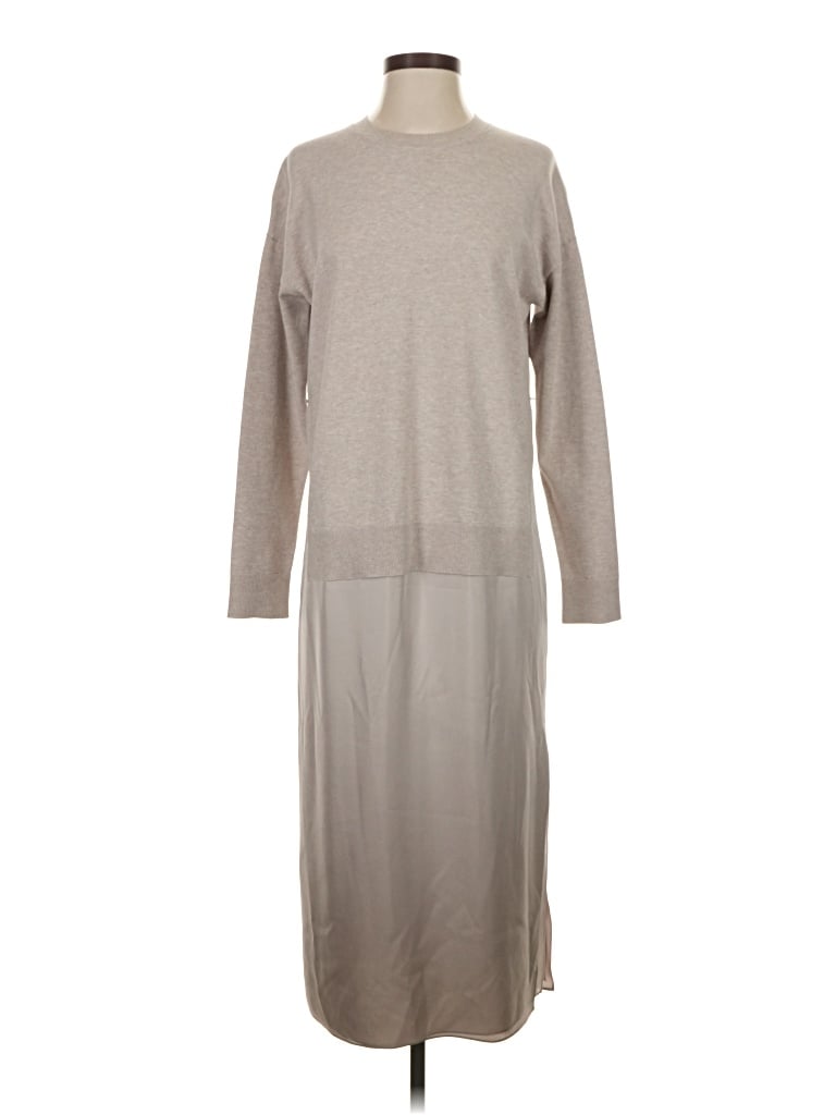 Pre-owned Theory Casual Dress In Gray