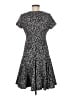 Calvin Klein Multi Color Black Casual Dress Size 8 - photo 2