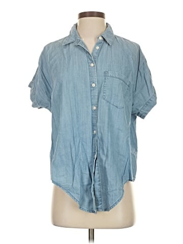 Madewell Short Sleeve Button-Down Shirt (view 1)
