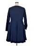 White Mark Solid Blue Casual Dress Size 2X - photo 2