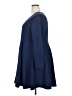White Mark Solid Blue Casual Dress Size 2X - photo 5