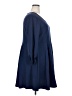 White Mark Solid Blue Casual Dress Size 2X - photo 4