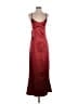 Unbranded Burgundy Orange Cocktail Dress Size L - photo 1