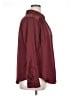 Torrid Solid Burgundy Long Sleeve Blouse Size 1X Plus (1) - photo 4