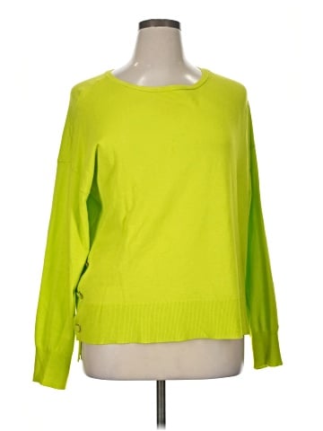 Marled Pullover Sweater (view 1)