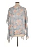 Torrid 100% Polyester Gray Kimono Size 1X - 2X Plus (1) - photo 2