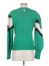 Alexandria Chevron-herringbone Green Pullover Sweater Size S - photo 2