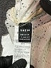 Shein Ivory Short Sleeve Henley Size L - photo 7