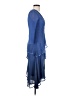 Barcelino 100% Polyester Blue Cocktail Dress Size XS - photo 4