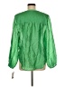 On 34th Green Long Sleeve Blouse Size M - photo 2