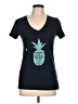 Ideal T Teal Short Sleeve Top Size L - photo 1