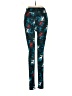 Lularoe Print Teal Leggings One size - photo 2